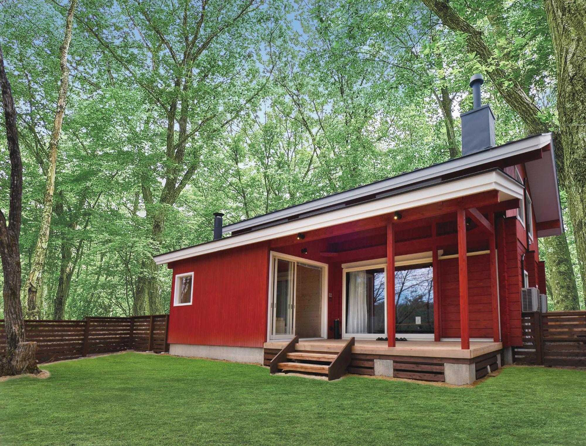 エンゼルフォレスト白河高原 Villa Hadori Eksteriør bilde